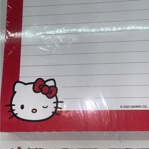 I have 3 brand new Hello Kitty legal pads 2-pack. Perfect for your office!